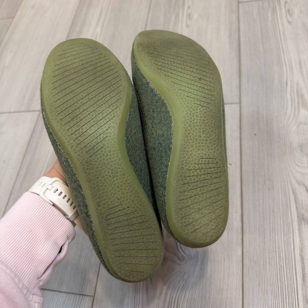 Allbirds Green Ballet Flat Tree Breezers Comfort Shoes Womens 10 Calm‎ Cargo - Picture 4 of 9